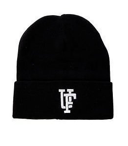 Upfront SPINBACK Fold Beanie Black