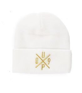 Upfront UP09 Beanie White/Gold