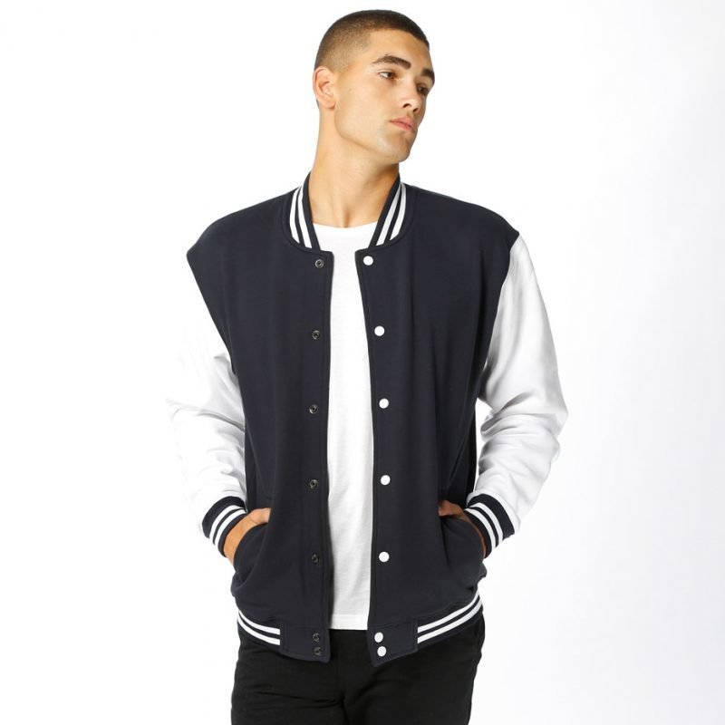 Urban Classics 2-Tone College -napillinen collegetakki