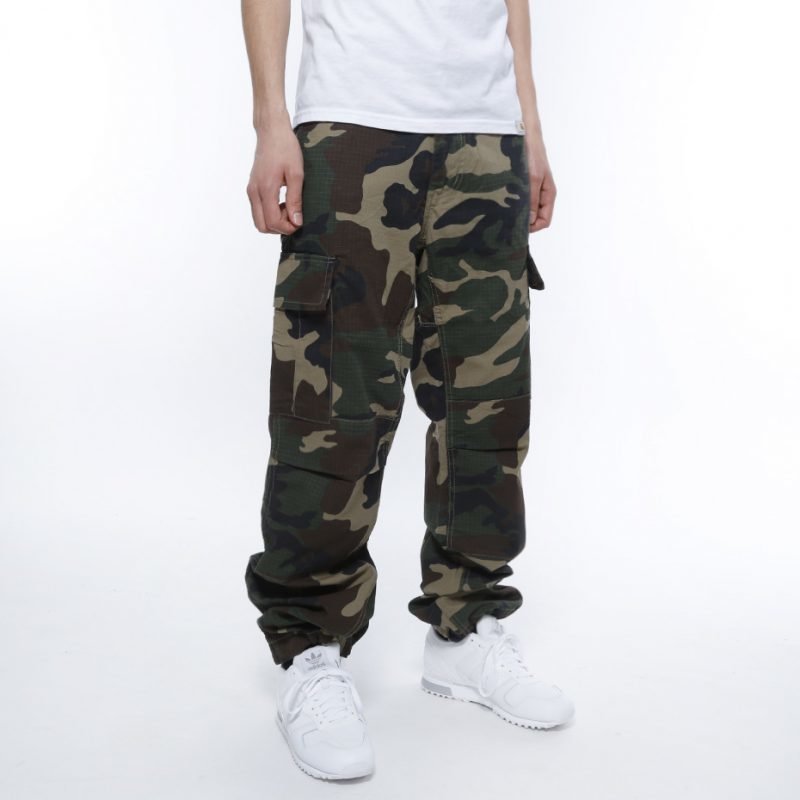 Urban Classics Camouflage -cargo -housut