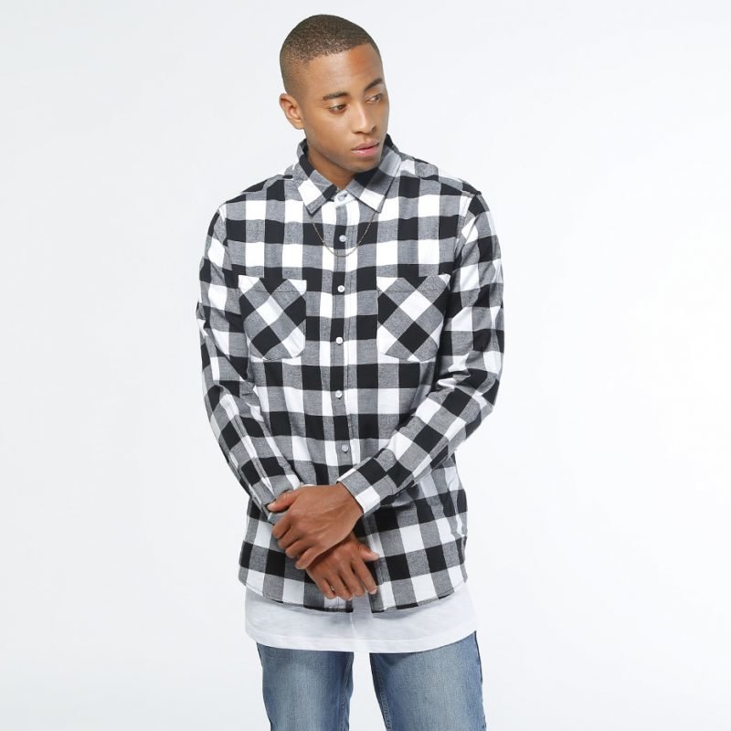 Urban Classics Checked Flanell -kauluspaita