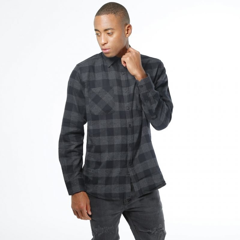 Urban Classics Checked Flanell -kauluspaita