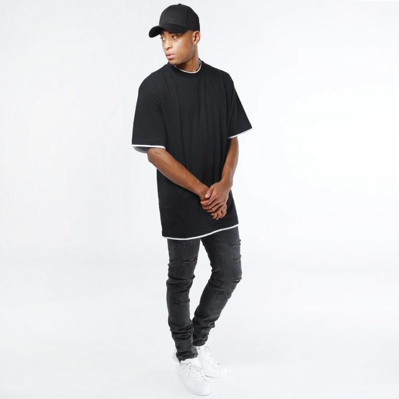 Urban Classics Contrast Tall -taller tee