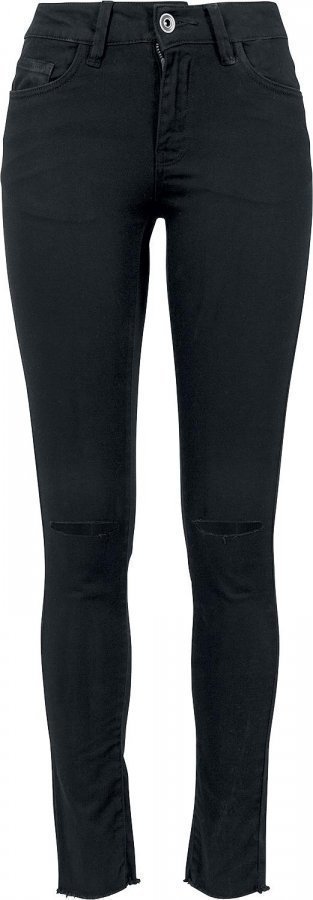 Urban Classics Ladies Cut Knee Pants Naisten Farkut - Vaatekauppa24.fi