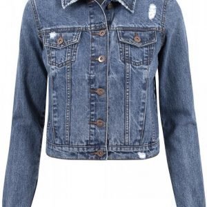 Urban Classics Ladies Denim Jacket Naisten Farkkutakki