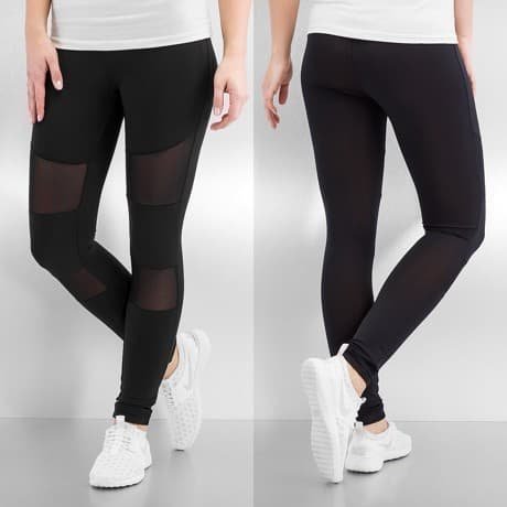 Urban Classics Leggingsit Musta