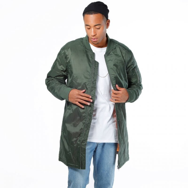 Urban Classics Long Bomber -takki