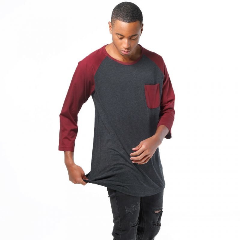 Urban Classics Long Raglan 3/4 Pocket -longsleeve