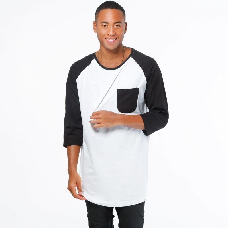 Urban Classics Long Raglan 3/4 Pocket -longsleeve