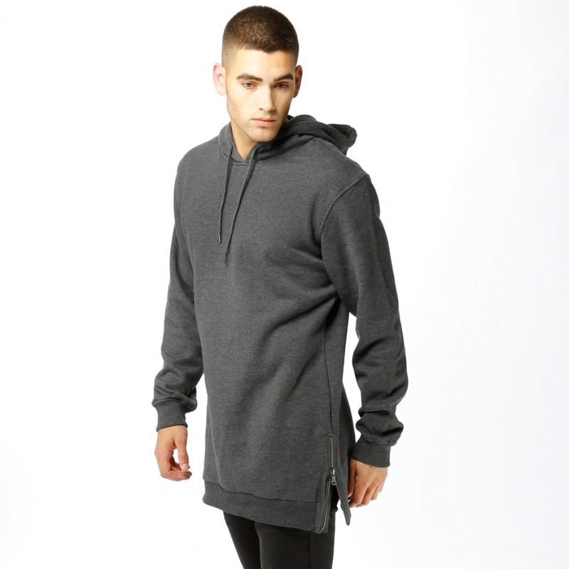 Urban Classics Long Side Zipped -huppari