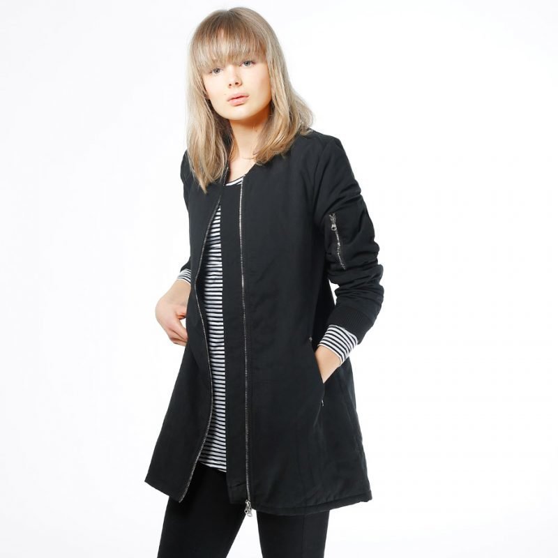 Urban Classics Peached Long Bomber -takki