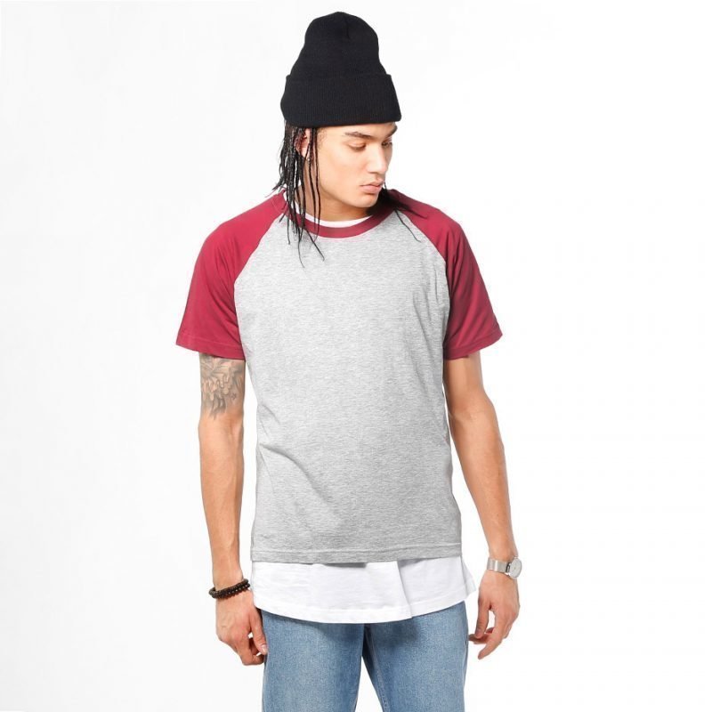 Urban Classics Raglan Contrast -t-paita