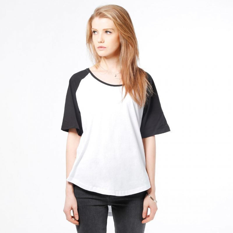 Urban Classics Raglan HiLo -t-paita