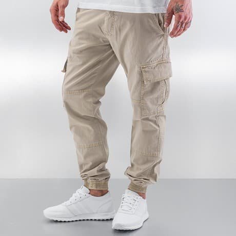 Urban Classics Reisitaskuhousut Beige