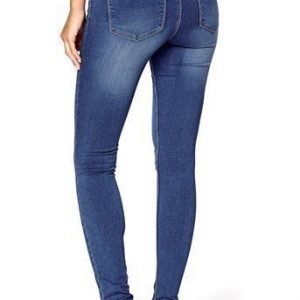 VERO MODA Farkkuleggingsit Flex-it Keskisininen