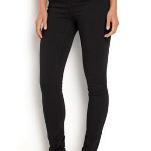 VERO MODA Farkut Nine high waist Musta