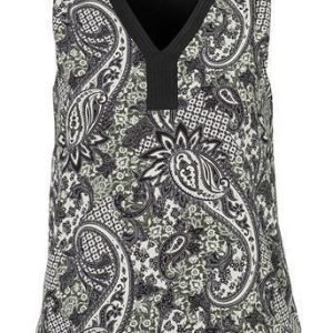 VERO MODA Paita Pais Musta Paisley