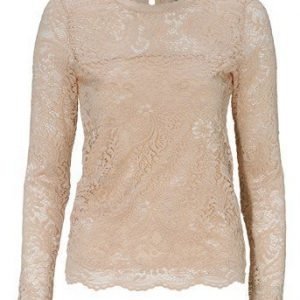 VERO MODA Pitsitoppi Celeb Vaaleanbeige