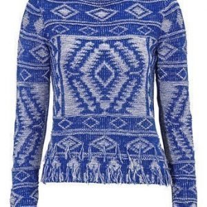 VERO MODA Pusero Makayla Offwhite Sininen