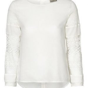 VERO MODA Pusero Rosa Offwhite