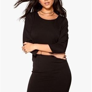 VILA Asmin 3/4 Sleeve Dress Black