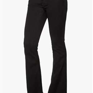 VILA Calm Flare Jeans Black