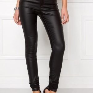 VILA Commit New Coated Jeans Black