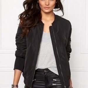 VILA Concrete new jacket Black