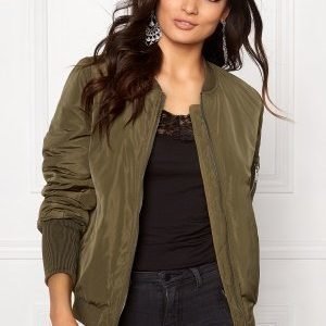 VILA Concrete new jacket Ivy Green