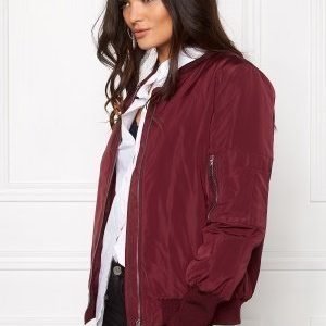 VILA Concrete new jacket Tawny port