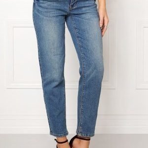 VILA Crow rw Cropped Jeans Medium Blue Denim