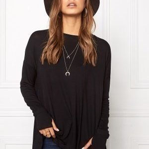 VILA Dere Thumb Hole l/s Top Black