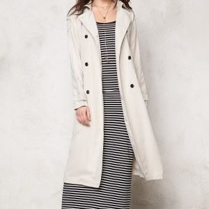 VILA Emmely long Trenchcoat Moonbeam