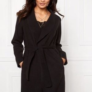 VILA Ida New Coat Black