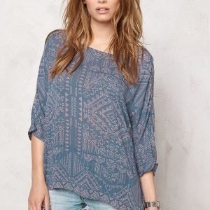 VILA Lukkal Top Folkstone Gray