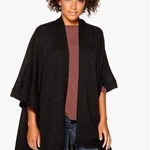 VILA Riva Knit Cape Black