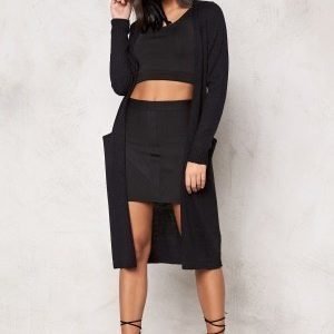 VILA Riva Long Cardigan Musta