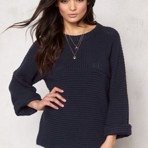 VILA Tant Knit Top Total Eclipse