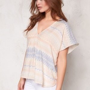 VILA Tika Kaftan Pink Sand