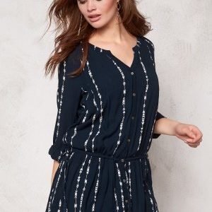 VILA Tribalstripe dress Total Eclipse