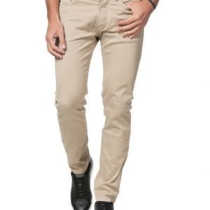 Velour by Nostalgi Julian Flex 5 Pocket Beige