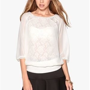 Vero Moda Alice Lace Top White