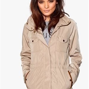 Vero Moda Brush Parka Stocking Beige