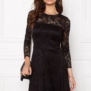 Vero Moda Celeb Lace Short Dress Black