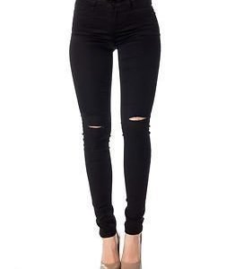 Vero Moda Flex It Super Slim Knee Cut Jegging Black