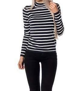 Vero Moda Glory Stripe Turtleneck Total Eclipse