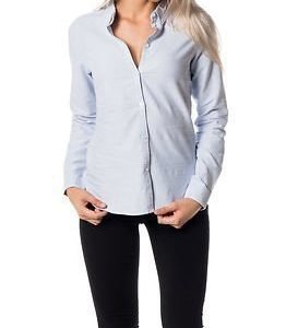 Vero Moda Katie LS Shirt Cashmere Blue/Stripe White