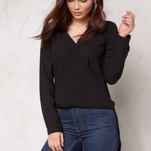 Vero Moda Lauren Drop l/s Top Black