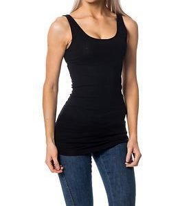 Vero Moda Maxi My Soft Long Tank Top Black