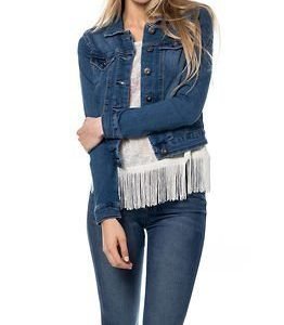 Vero Moda New Soya Is Denim Jacket Medium Blue Denim